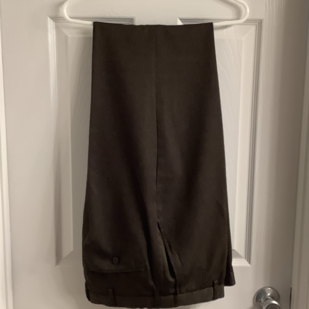 Puritan Heather Brown Dress Pants, 34 x 32 - Picture 3 of 5